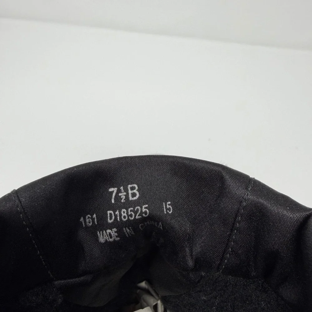 Cole Haan Single LEFT Boot 7.5B Black Quilted Patent Snow Winter Replace D18525